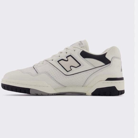 New Balance 550 Shoes in Cream Black Men's 11 - Picture 2 of 13